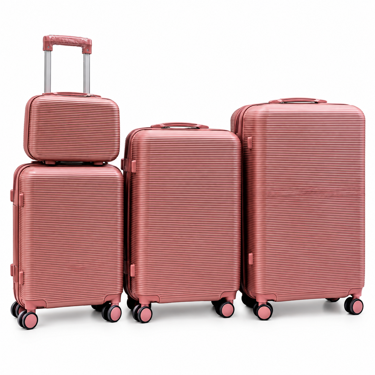Valise de voyage silicone série de 3 avec mallette — vue 3