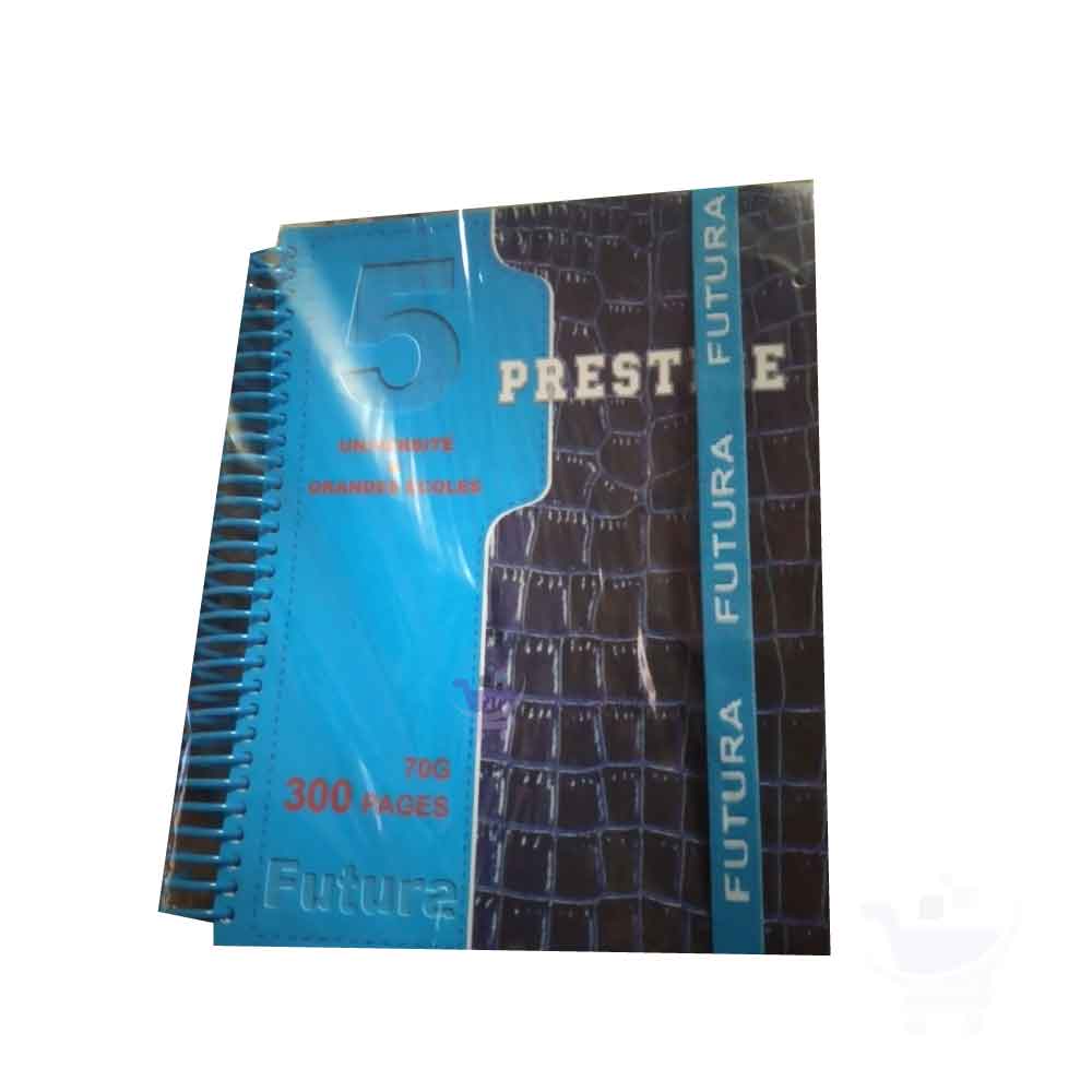 Cahier Prestige � Spirale 5 mati�res 300 pages