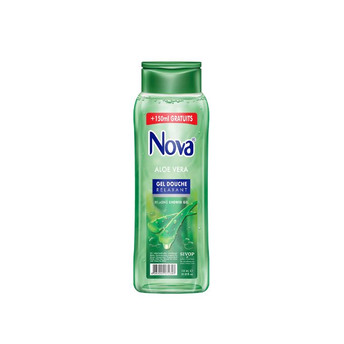 Gel douche Nova Aloe Vera 750ml