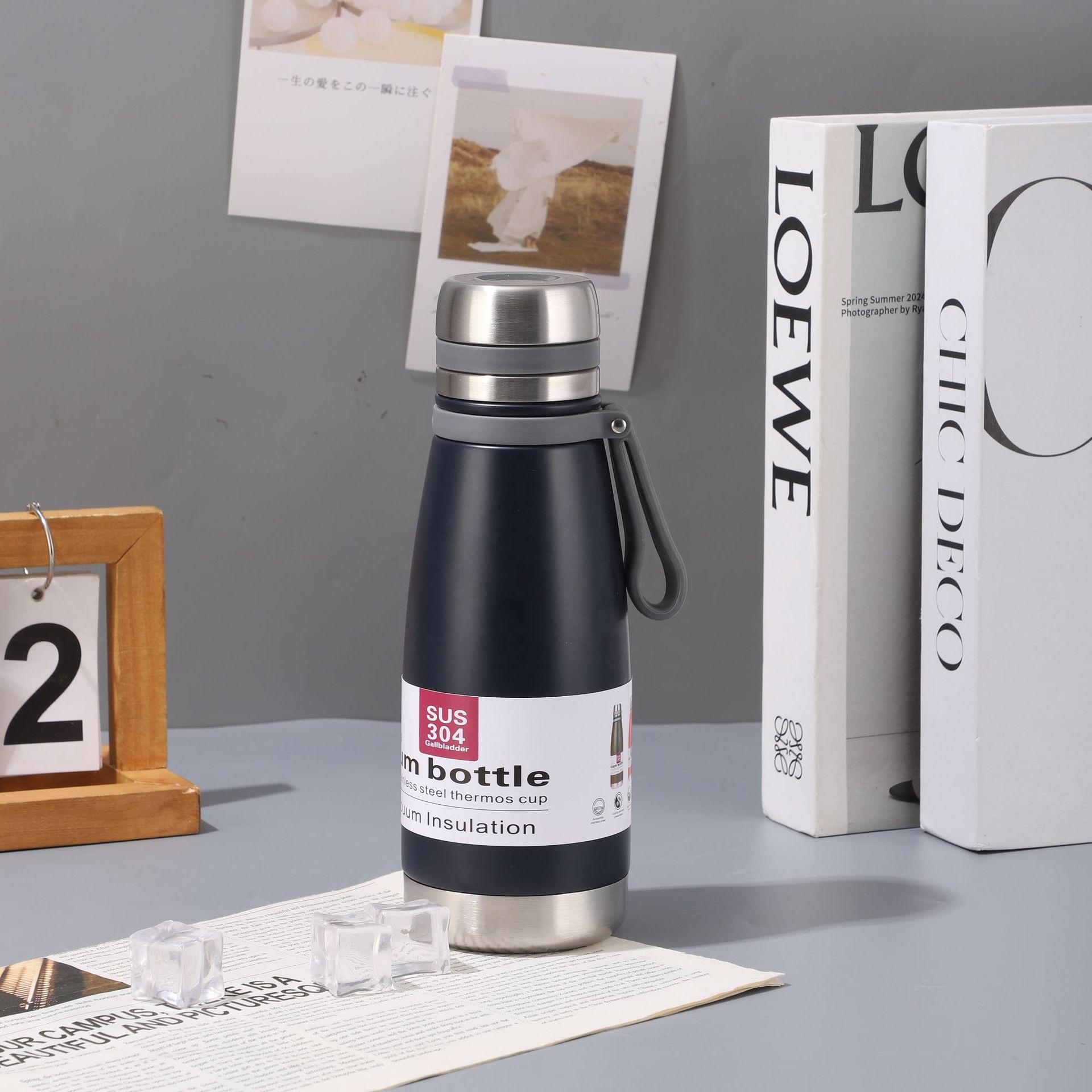 Bouteille Isotherme Inox 304 – Gourde Thermos Chaud & Froid — miniature 4