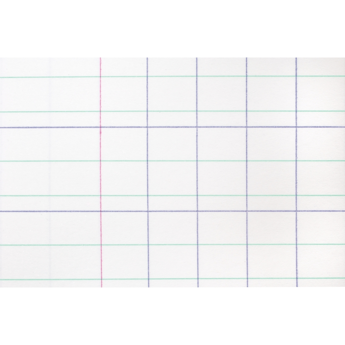 Cahier d'écriture interligné double ligne 3MM