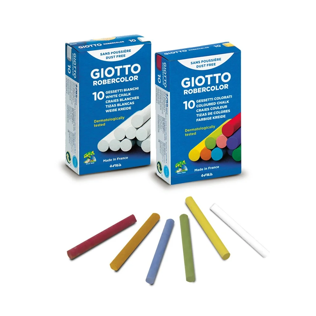 Craies Giotto RobertColor Boite de 10 pcs