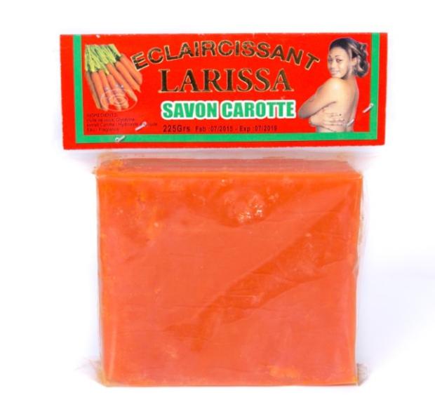 Savon carotte Eclaircissant Larissa