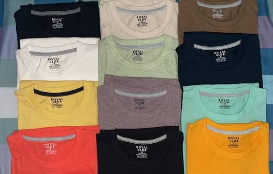 Tshirts 100% coton Royal Club Pack de 3