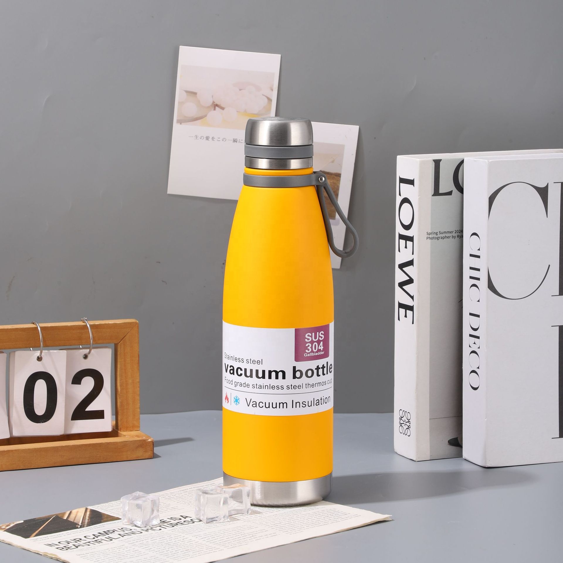 Bouteille Isotherme Inox 304 – Gourde Thermos Chaud & Froid — miniature 2