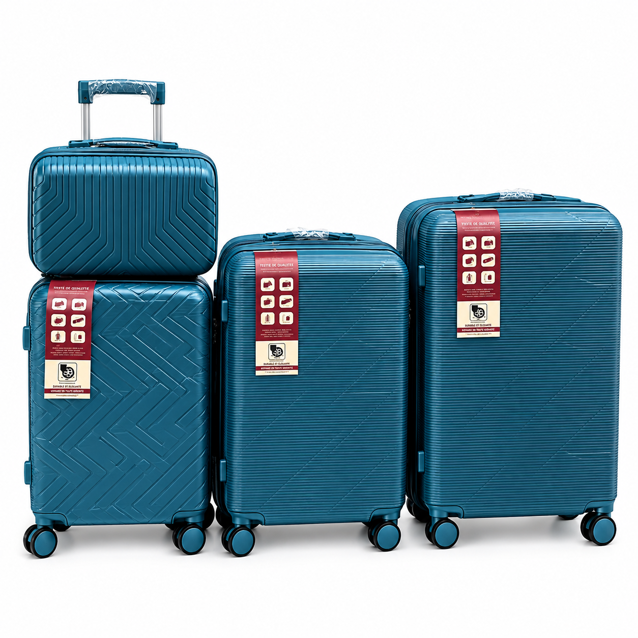 Valise de voyage silicone série de 3 avec mallette — vue 4