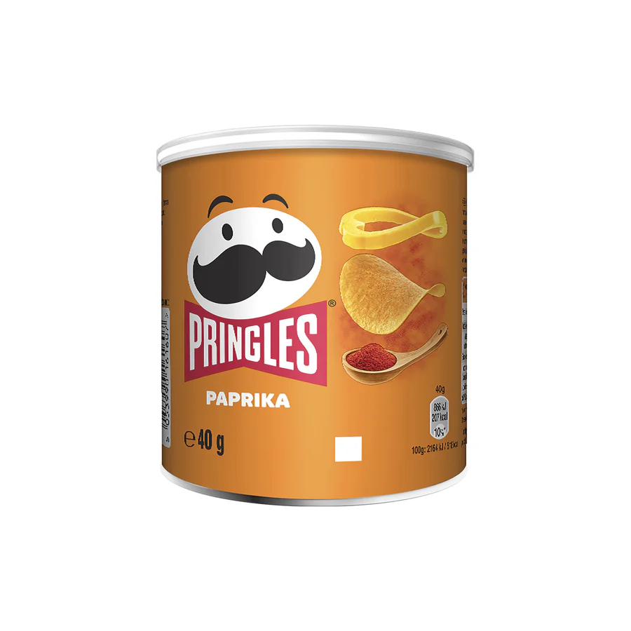Pringles Salé Goût Paprika 40gr