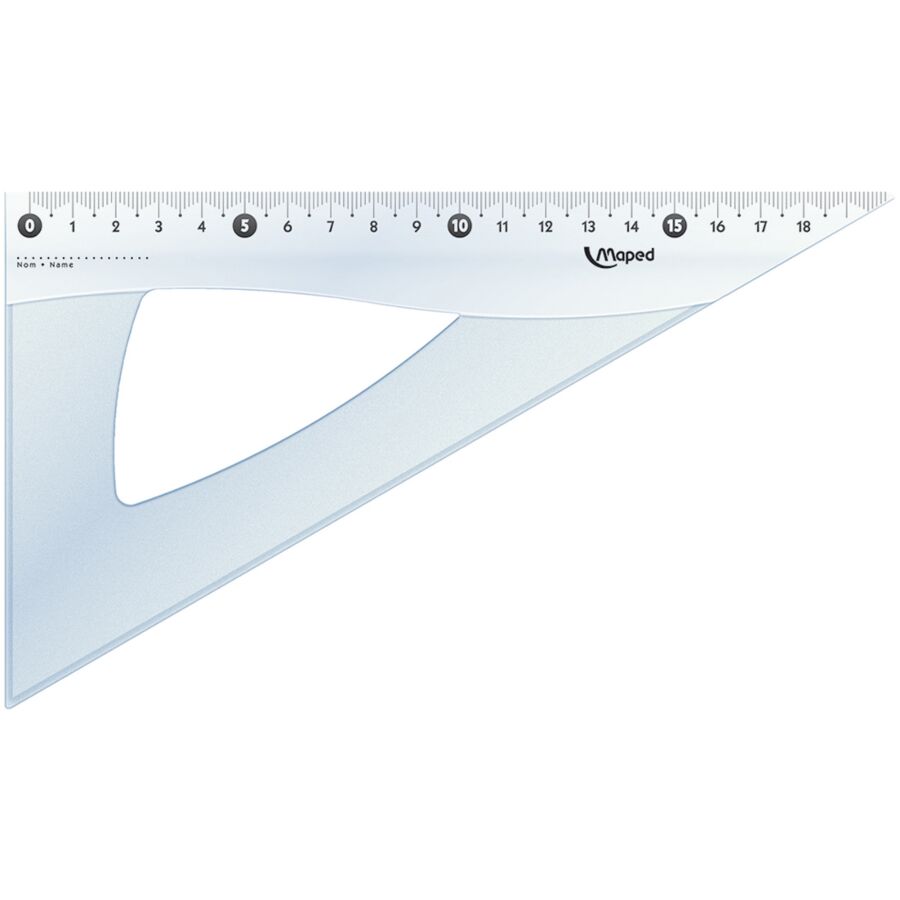 Equerre transparent Flexible