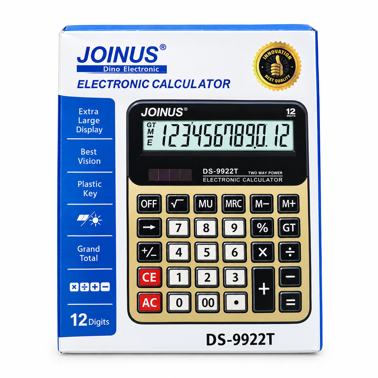 Calculatrice commerciale 12 chiffres – Calculatrice de bureau — vue 2