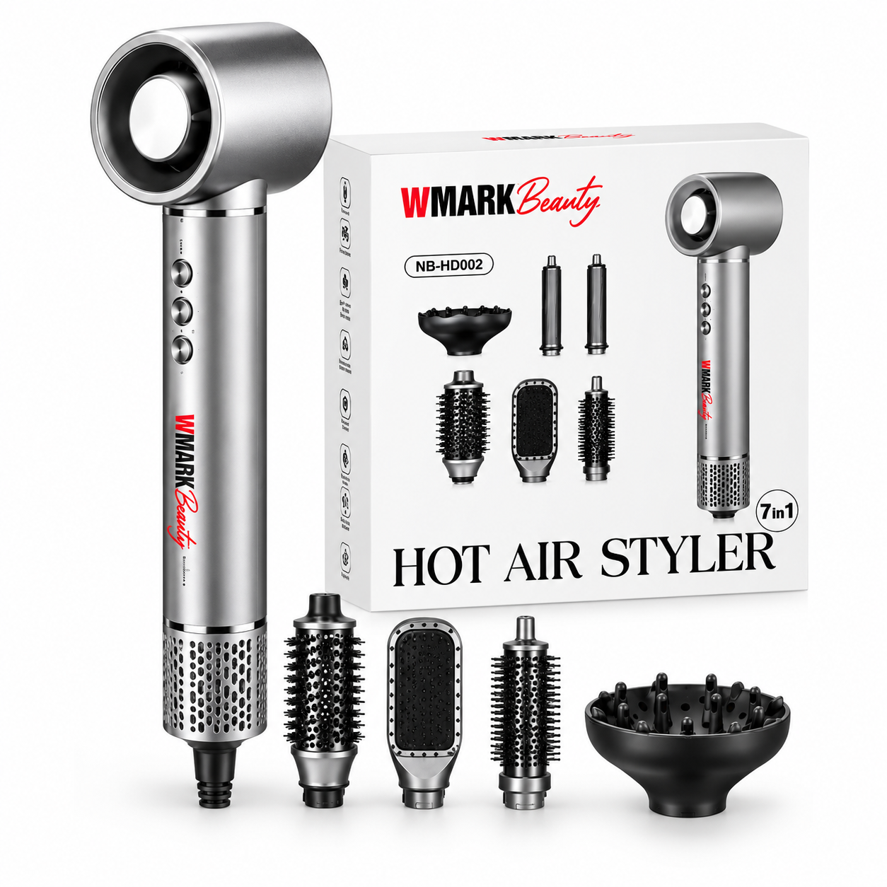 Sèche-Cheveux 7-en-1 WMARK Beauty NB-HD002