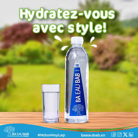 Eau minérale Baeaubab 0.57cl