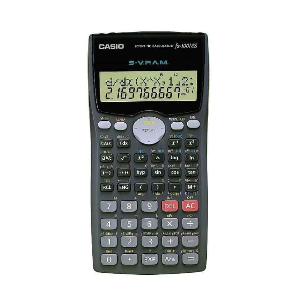 Calculatrice scientifique Casio FX-100MS