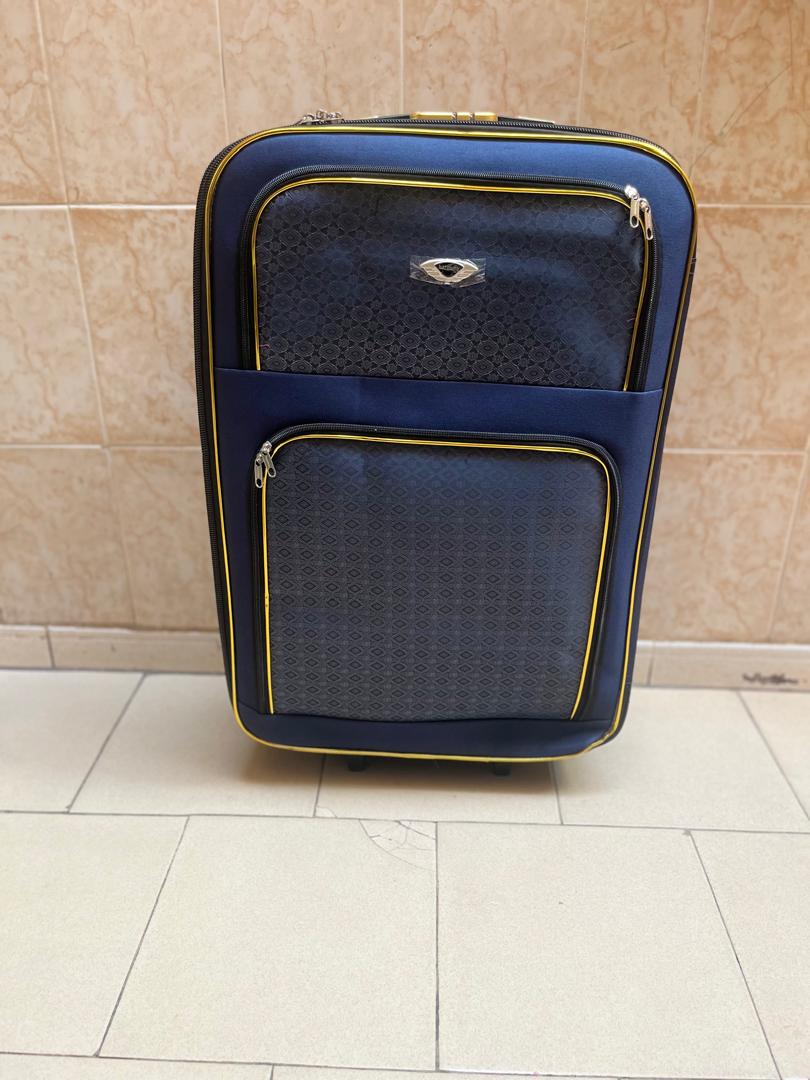Valise de voyage ordinaire en tissu ensemble de 3 — vue 3