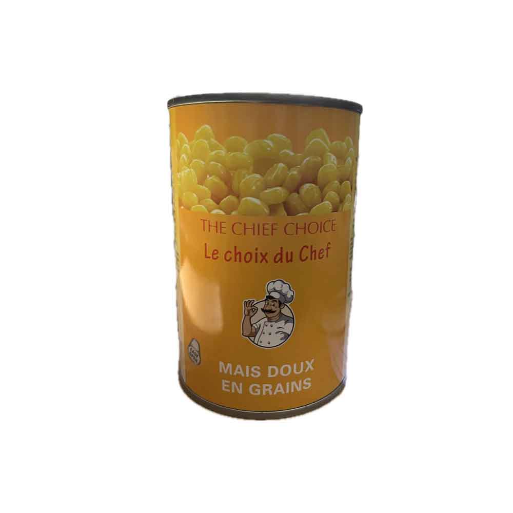 Maïs doux en grains 400gr Le Choix du chef