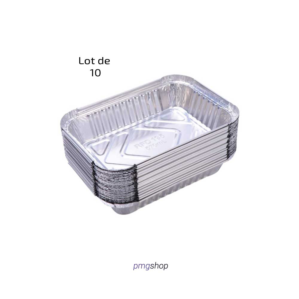 Barquette Aluminium Lot de 10 - Praticité et Qualité