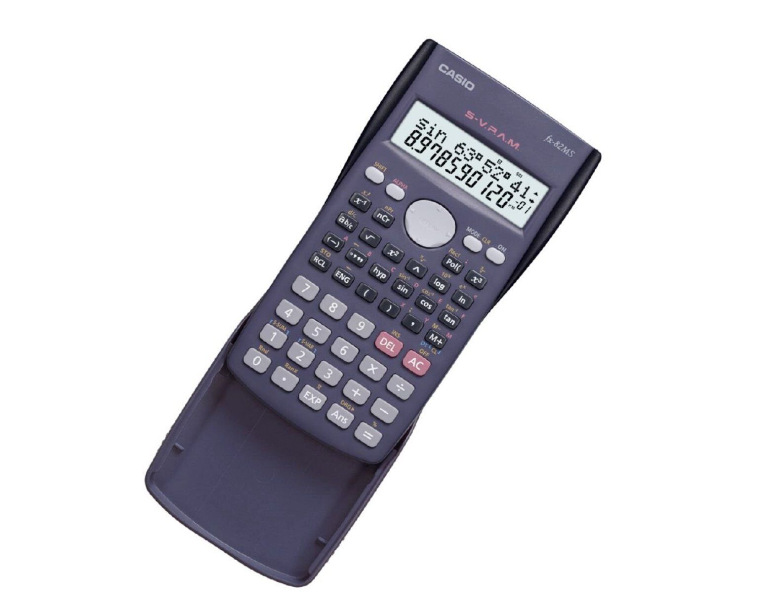 Calculatrice scientifique Casio fx-82MS, noir