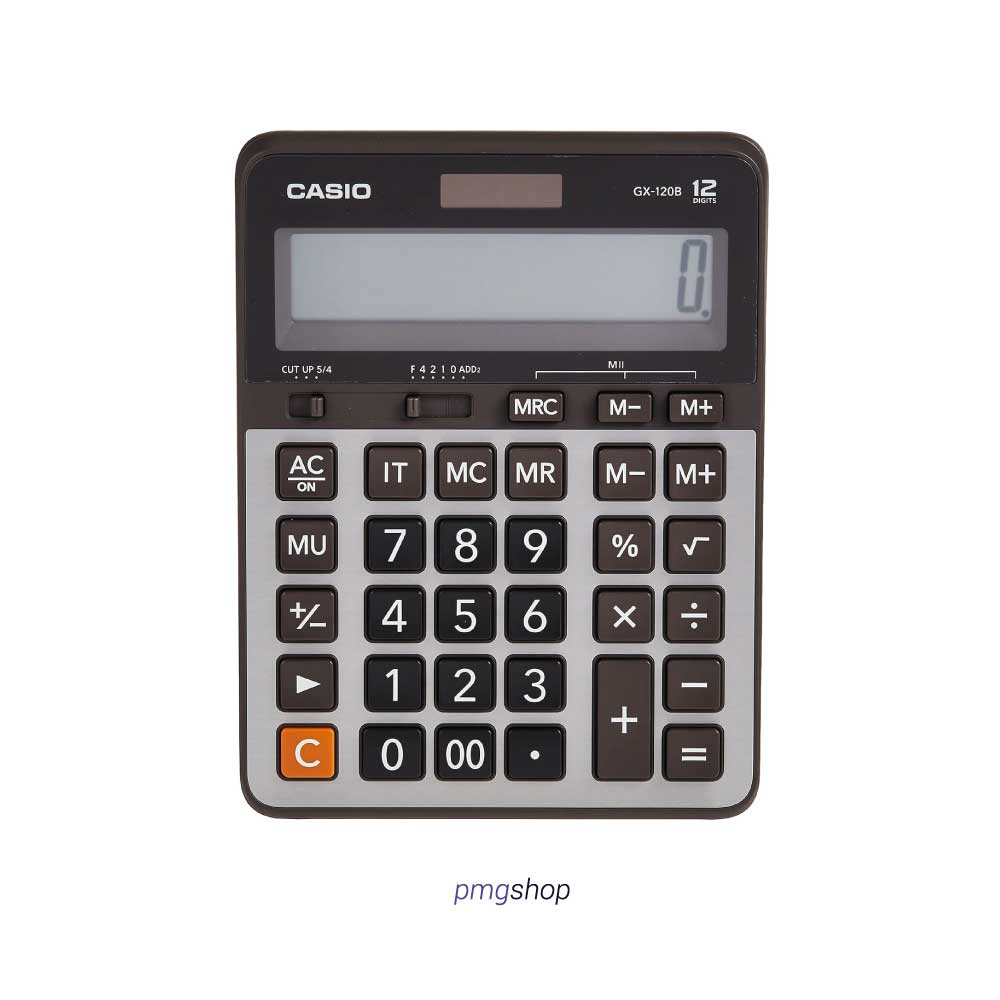 Calculatrice Casio Original GX-120B - Précision et Fiabilité