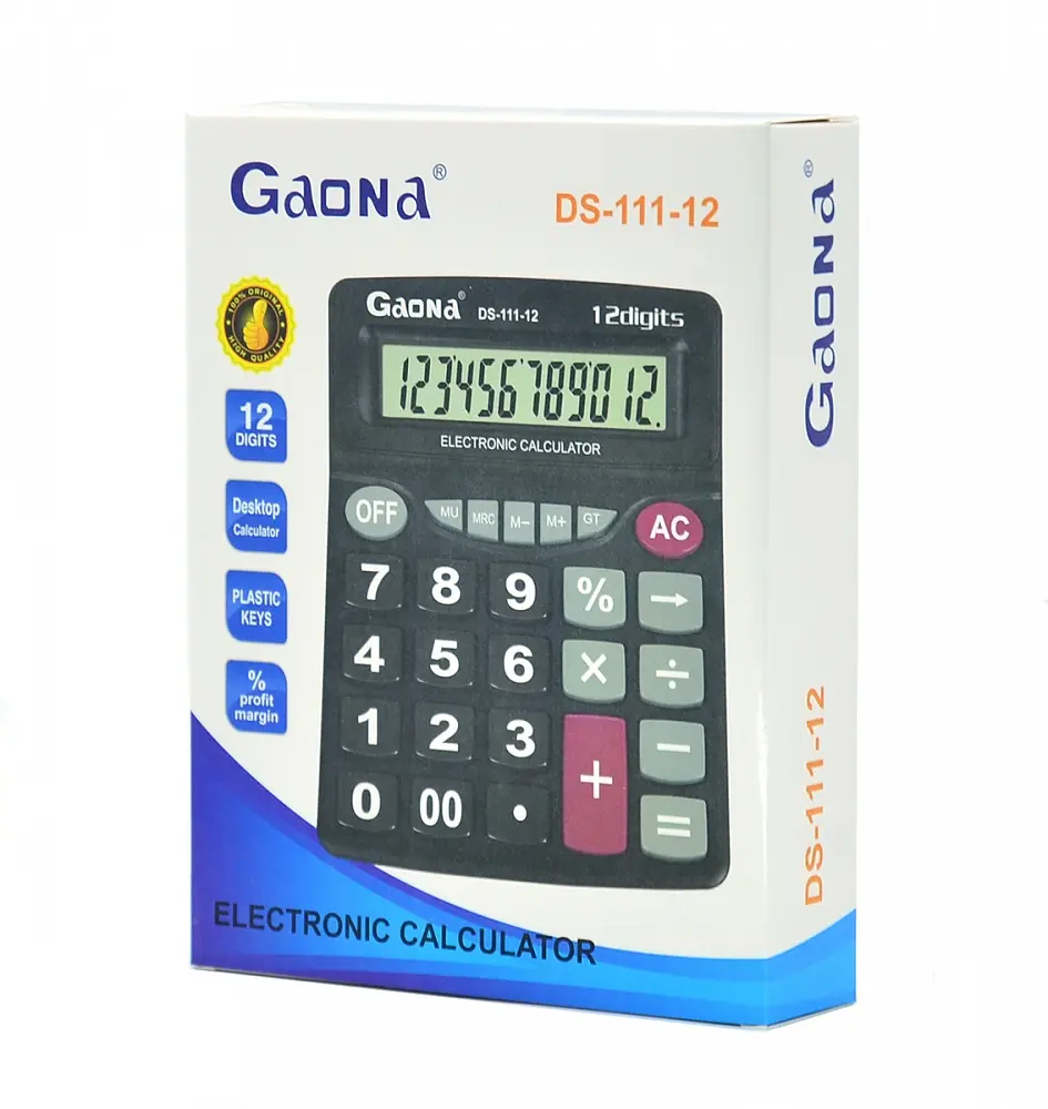 Calculatrice Gaona DS-111-12