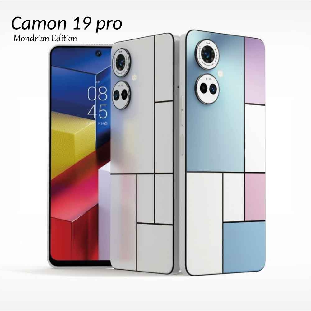 Tecno Camon 19 pro 5G - 256Go - Ram 8Go - 64Mégapixels - Mondrian