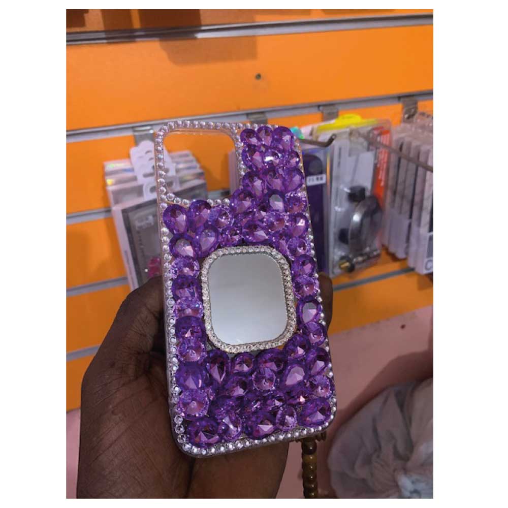 Coque Iphone 13 Pro Max Couleur Mauve - Coque Iphone Femme