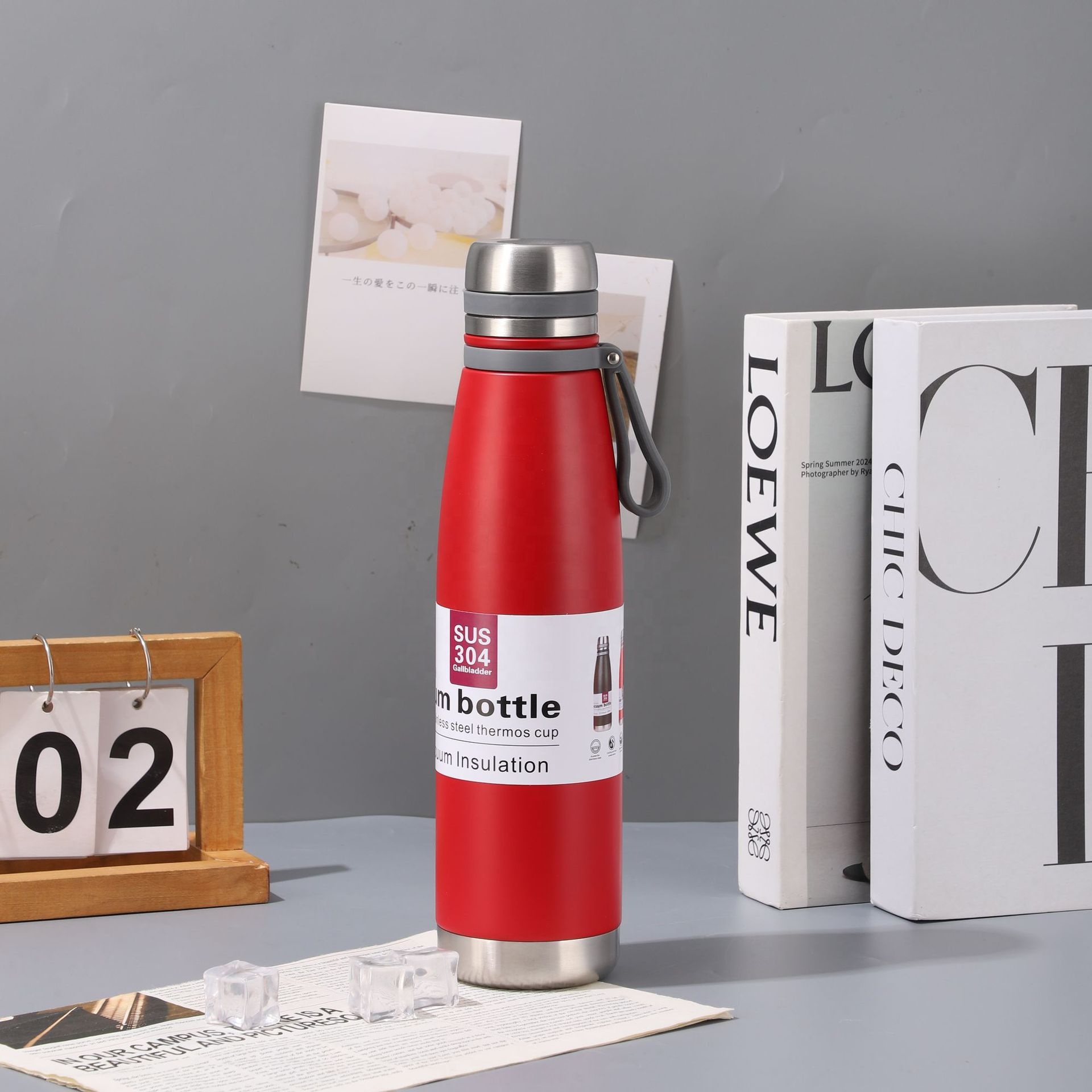 Bouteille Isotherme Inox 304 – Gourde Thermos Chaud & Froid — miniature 3