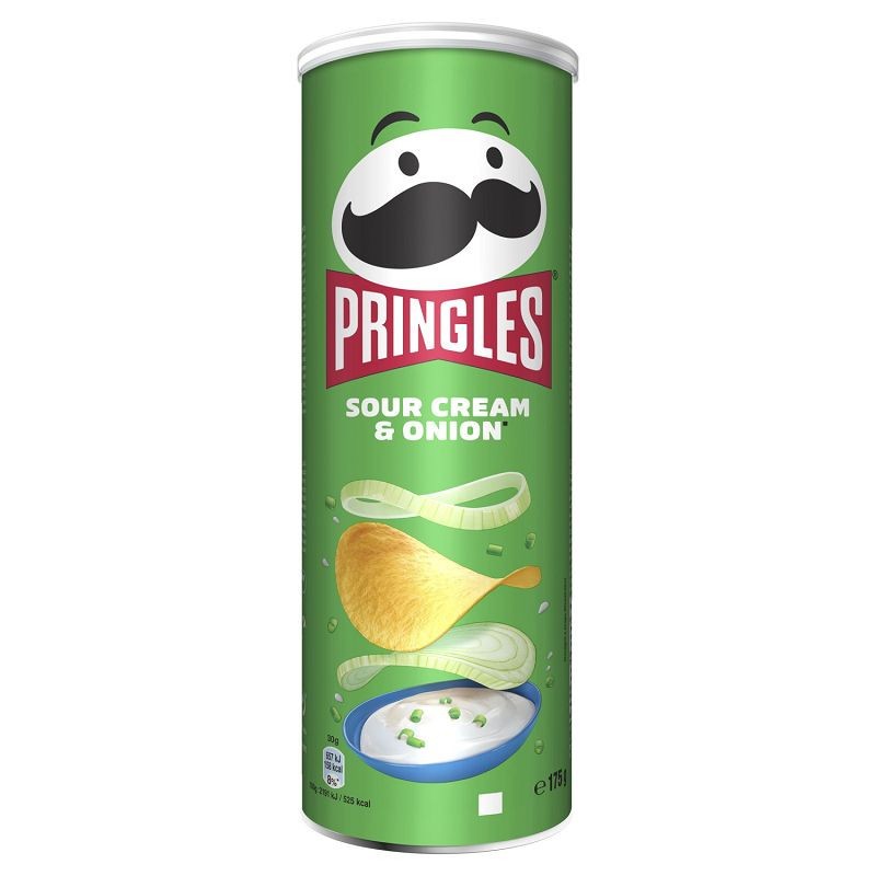 Pringles Salé Au Goût Créme Acidulée et Oignon