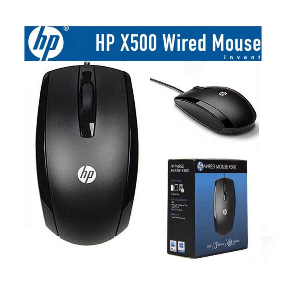 Souris Hp avec fil X500