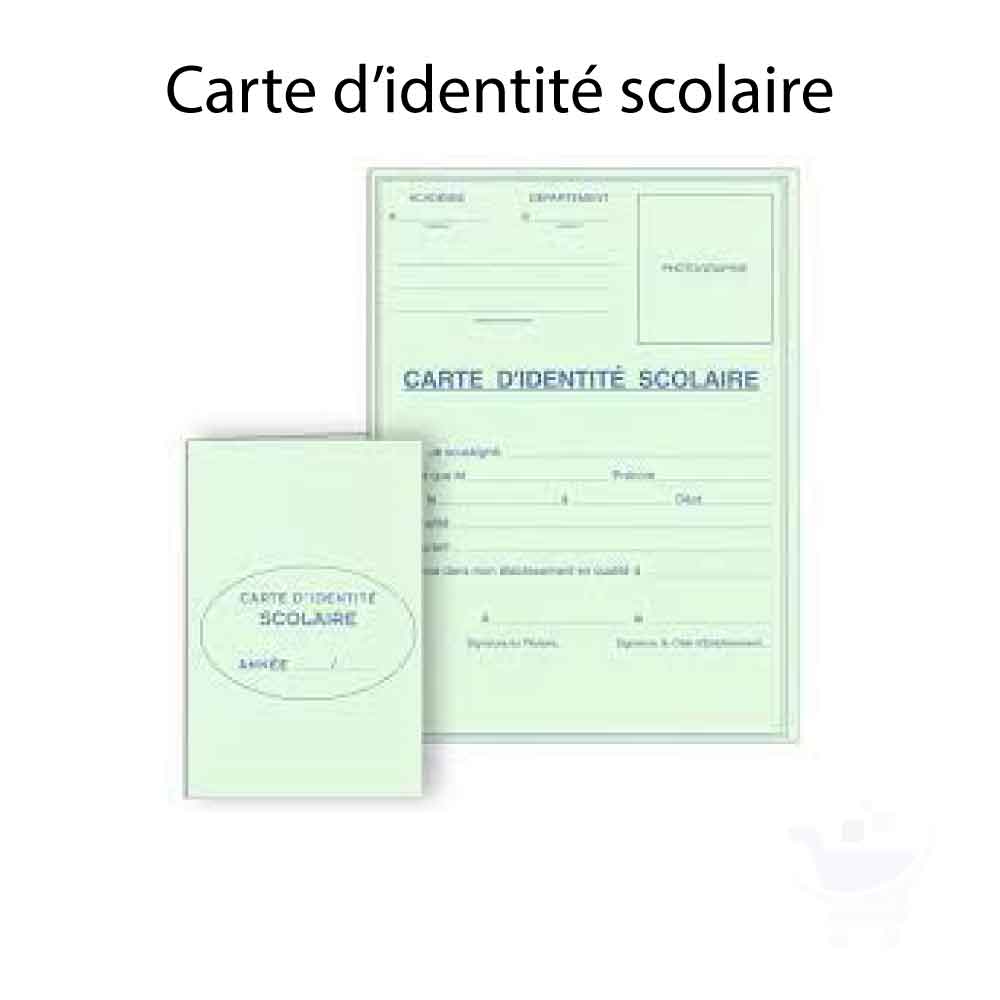 Carte d'identité Scolaire