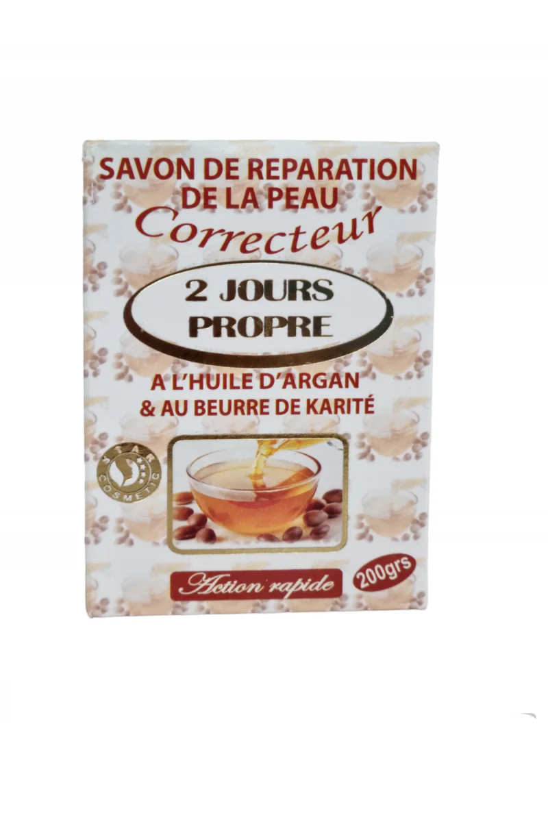 Savon 2 jours propre Argan
