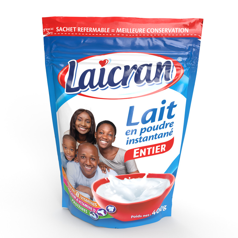 Laicran lait en poudre entier 400gr