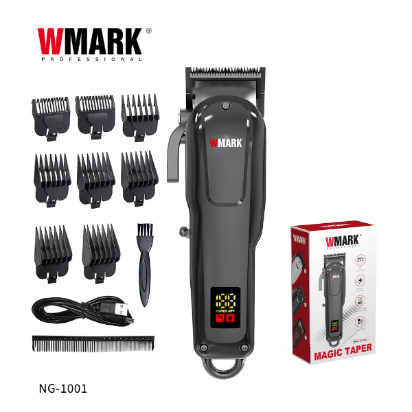 Tondeuse WMARK NG-1001 – Magic Taper professionnelle rechargeable