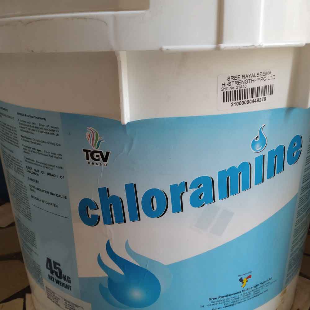 Eau de javel grain Chloramine 45 kg