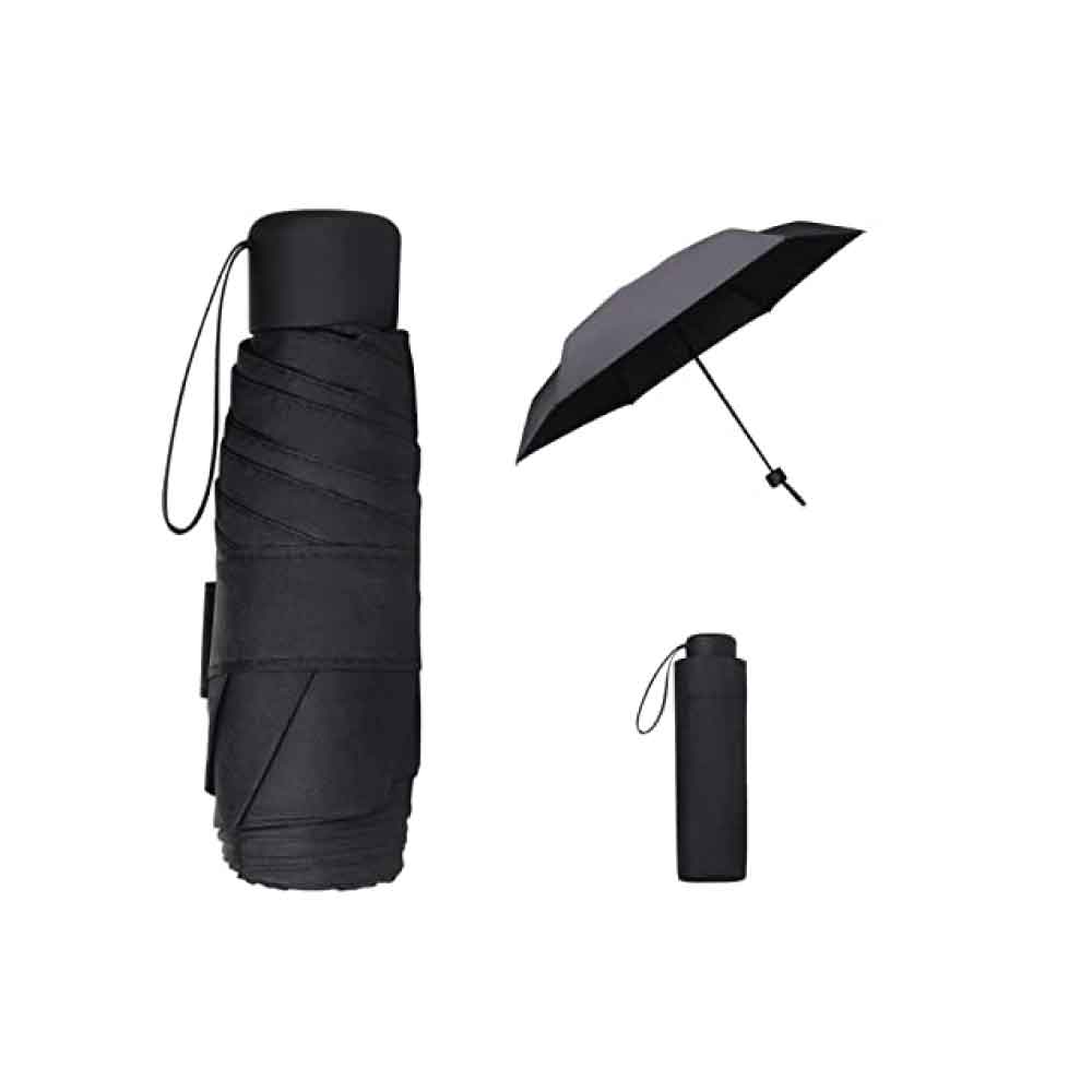 Parapluie pliable ouverture et fermeture automatique - noir