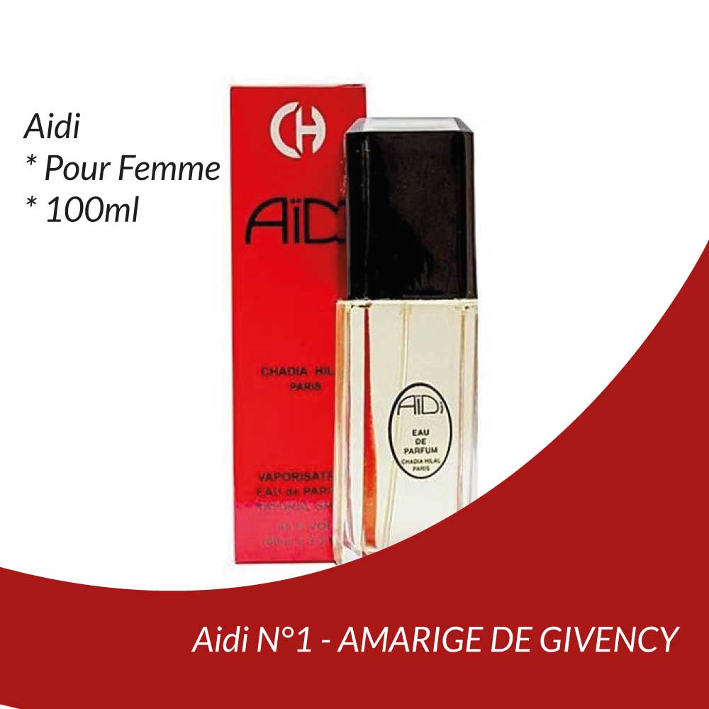 Parfum Aidi N°1 - Amarige DE GIVENCHY - Aidi pour Femme