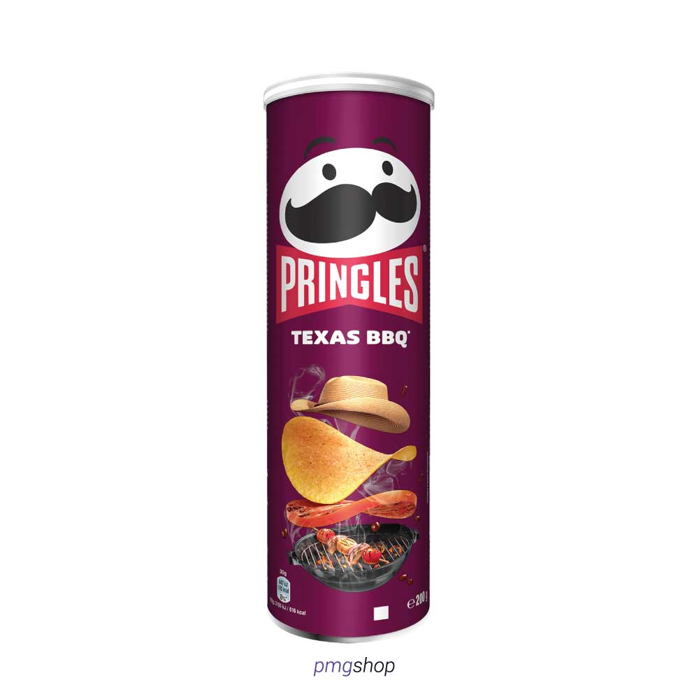 Pringles Snake salé au goût barbecue Texane