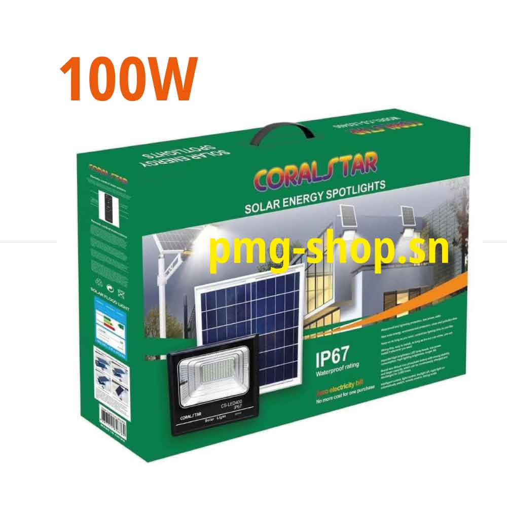 Projecteur solaire Led 100W