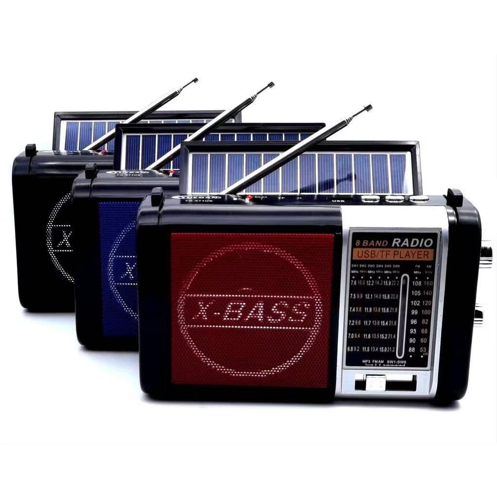 Radio Fm portable avec Solaire - Batterie - Yuegan YG-F12BTS