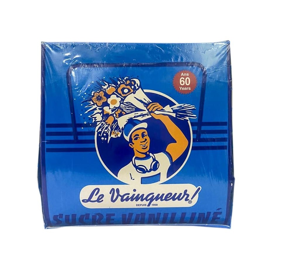 Sucre vanillé Le Gourmet (Carton de 100 sachets)