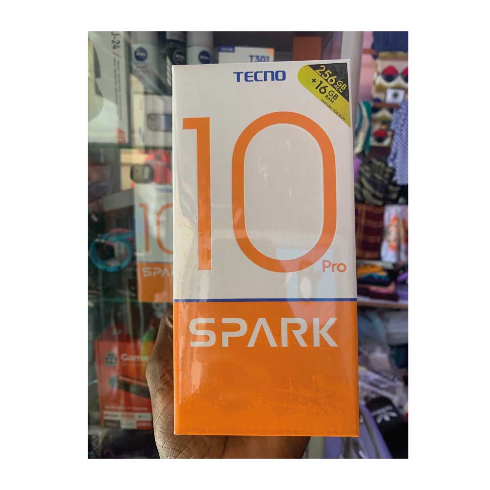 Tecno SPARK 10 Pro- Mémoire 256 Go - RAM 16 Go - 50Mpx - Ecran 6pouces