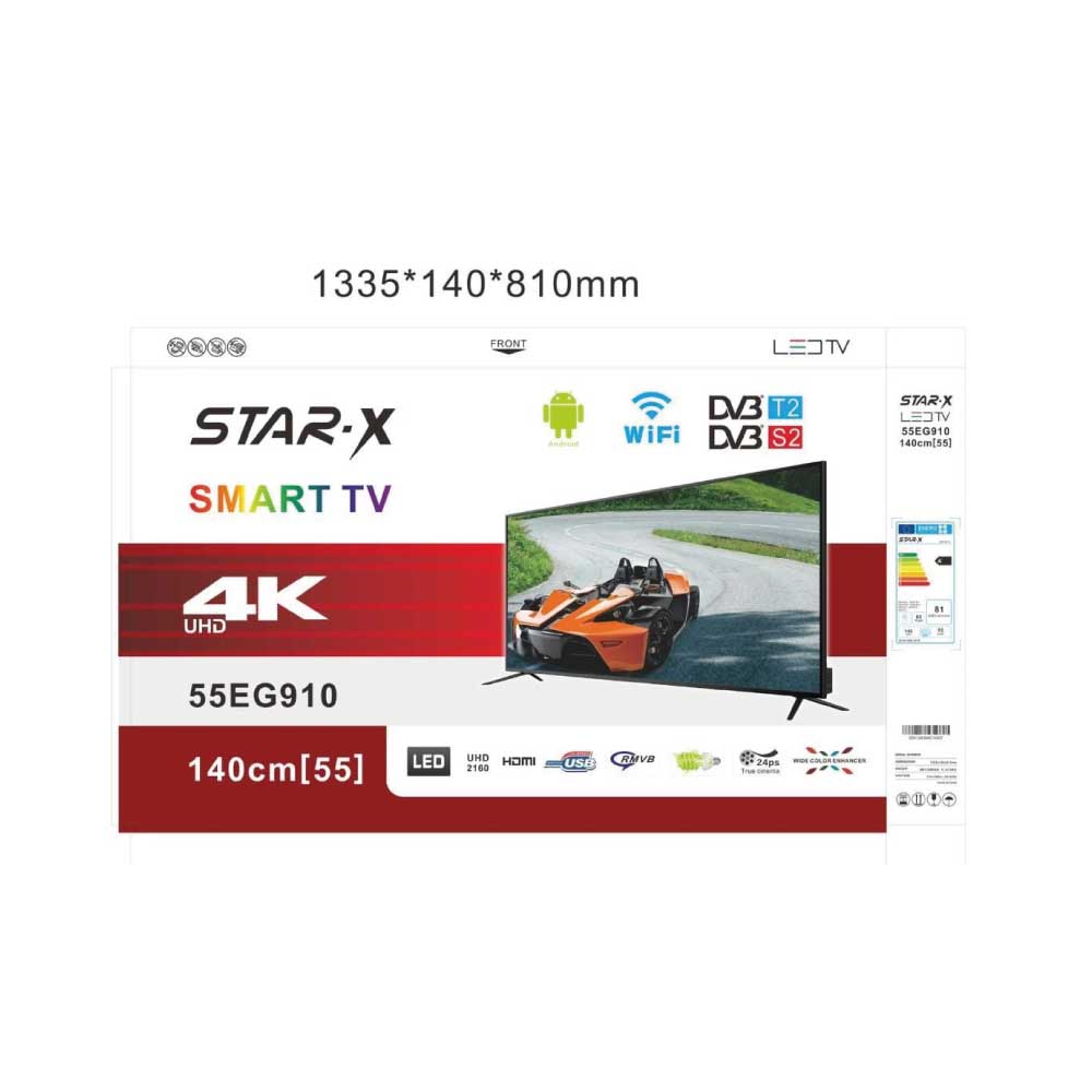 Télévision Star LED TV Smart TV 4K UHD 22 pouces Wifi