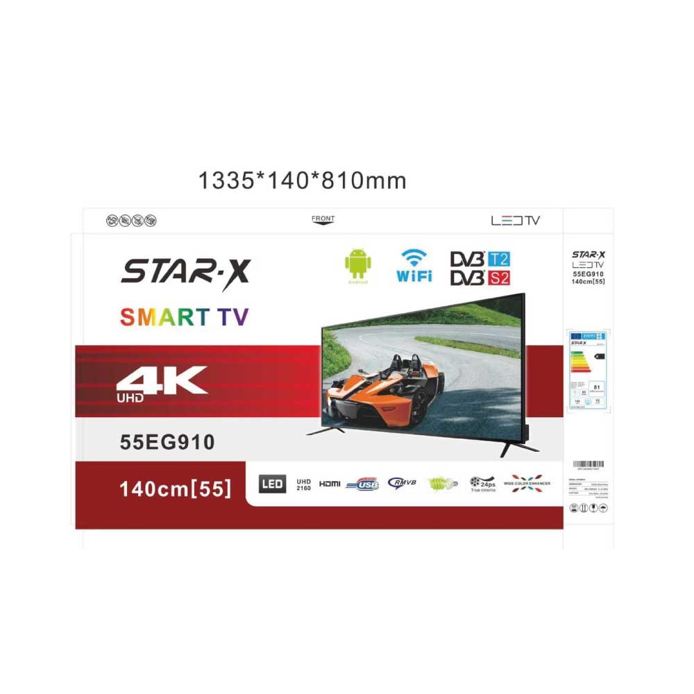 Télévision Star LED TV Smart TV 4K UHD 17 pouces Wifi