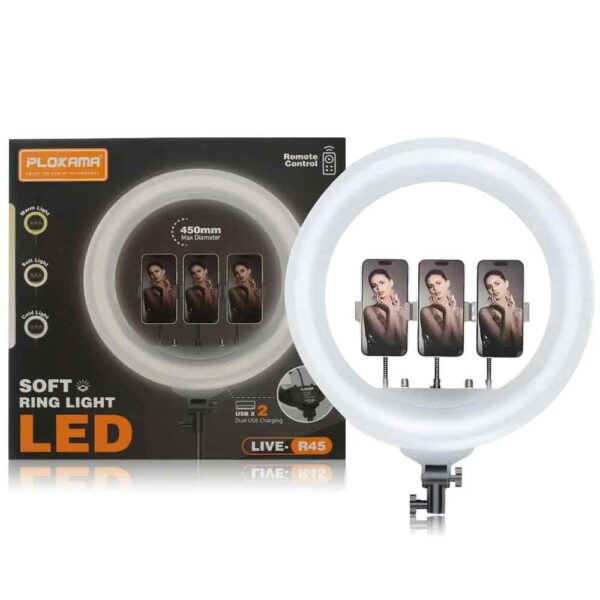 Ring light Plokama live R45 en vente à Dakar